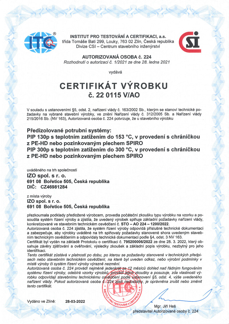 Certifikát